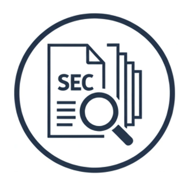SEC Reporting Requirements (Form 8-K, 10Q, 10-K) icon